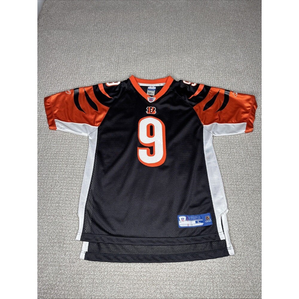 Reebok Carson Palmer #9 Cincinnati Bengals NFL Youth 14/16 Large Football Jersey